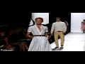 inguna butane backstage and on the runway.