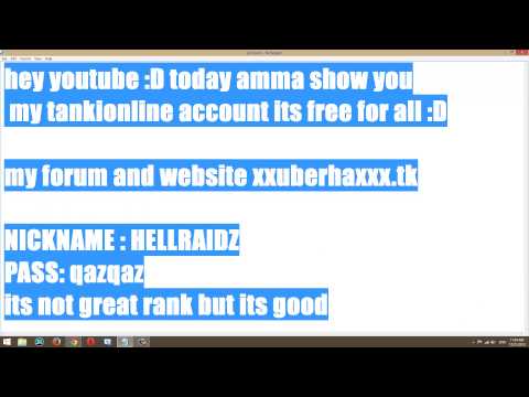 tanki online free accounts - Watch vid :D xxuberhaxxx.tk i do not own Eminem the real slim shady.