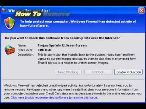 how to remove w32.blaster.c.worm