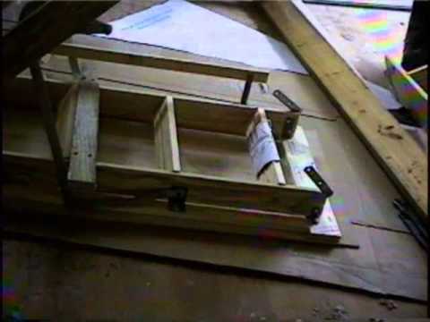 how to fit attic stairs
