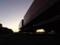 60MPH CSX train at sunset