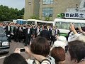 小泉純一郎会場から　颯爽と・・・・