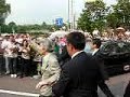 小泉純一郎会場から　颯爽と・・・・