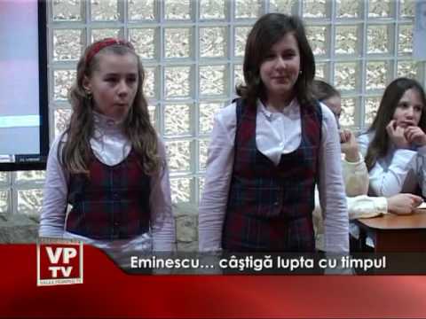 Eminescu… câştigă lupta cu timpul