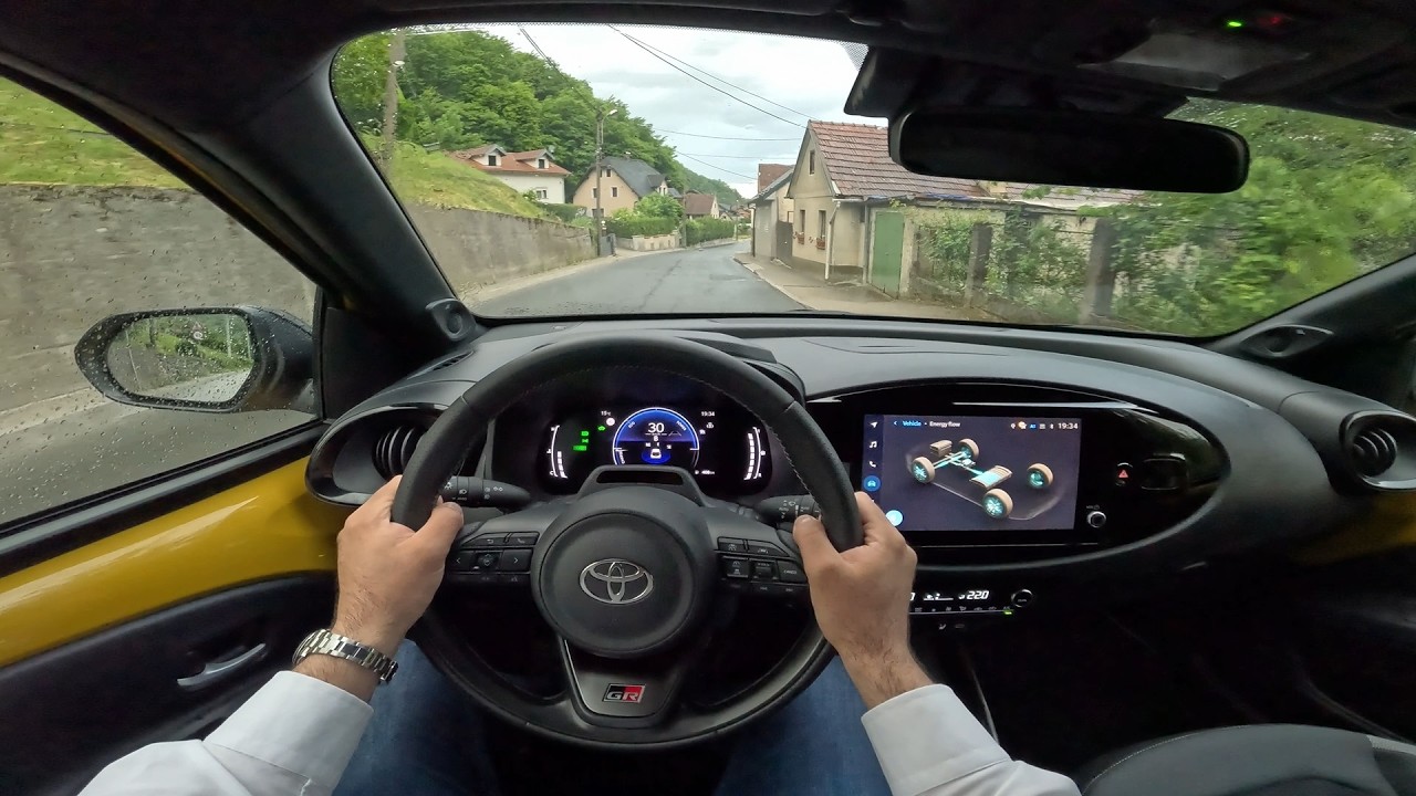 TOYOTA AYGO X 2026 - POV test drive (COUNTRY ROADS & HIGHWAY)