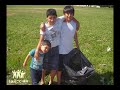 Evento Barrial de Limpieza Comunitaria en el que las familias del barrio trabajaron juntos por el mantenimiento del Campito, espacio público a dos cuadras de EnAcción donde se hace deportes y actividades recreativas.