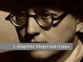 symphony no. 1 in f minor, op. 10

composer: dmitri shostakovich (1906-1975)
orchestra: royal scottish national orchestra

i. allegretto - allegro non troppo
ii. allegro
iii. lento
iv. allegro molto

dmitri shostakovich composed symphony no. 1 in f minor, op. 10 between 1924 and 1925 as his graduation piece at the leningrad conservatory. shostakovich completed the work at an astonishing age of 19 and it was first performed by the leningrad philharmonic under nikolai malko on may 12, 1926.