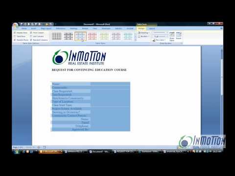how to create forms in word