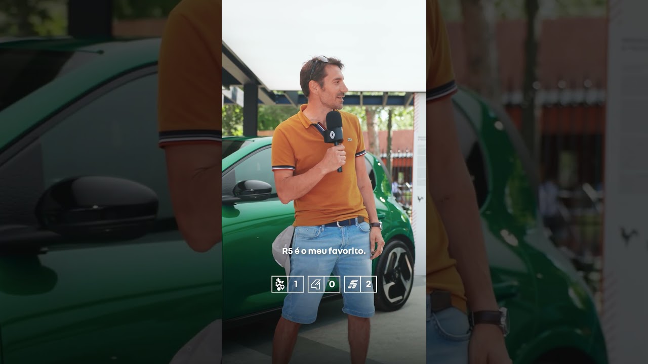 conversamos com os visitantes em Roland-Garros para saber o que eles achavam do estande da Renault