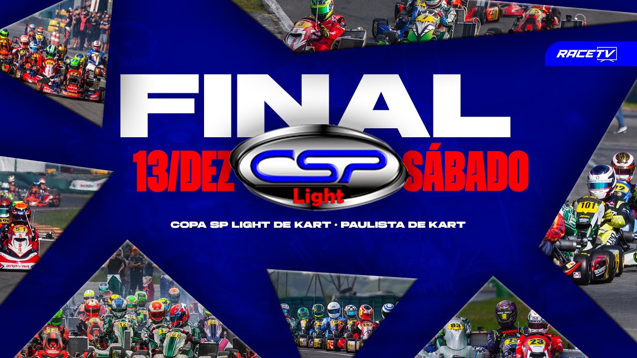ETAPA FINAL | Copa SP Light de Kart / Paulista de Kart | Sexta-feira (12/12)