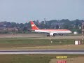 LTU A330 is landing and Turkish Airlines 737 is Taking-off