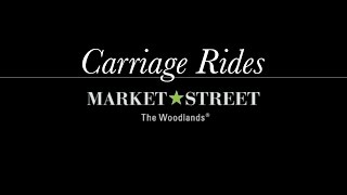 Video: Carriage Rides at Market Street, The Woodlands Texas