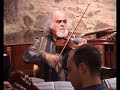 Blas sanchez y los alumnos de la fundación en el recital de poesía de octubre