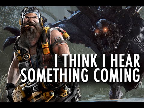 mans1ay3r - My first night playing the alpha for Evolve. I've never played a 4v1 before so I found this to be a pretty fun experience. I'm playing as Hank, the support c...