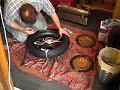 Change a motorcycle tyre by hand. Change a motorcycle tyre by hand.