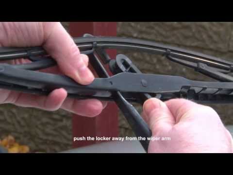 BMW 3 Series E46 – Replacing wiper blades