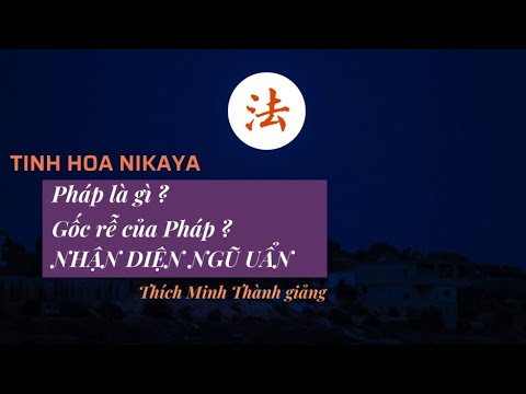 Tinh Hoa NIKAYA – Pháp là gì ? Gốc rễ của Pháp ? NHẬN DIỆN NGŨ UẨN