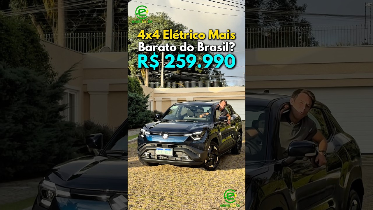 4x4 Elétrico Mais Barato do Brasil? R$ 259.990⚡