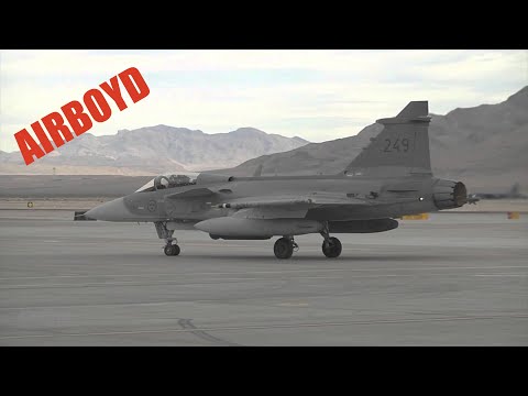 Saab JAS 39 Gripen At Red Flag (2013)