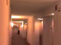 marissa and nicole running thru the hilton hotel hollway nak