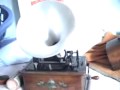 Edison-Bell phonograph from 1905, Albert Benzler cylinder'07
