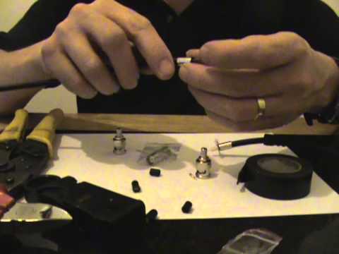 how to repair rg59 cable