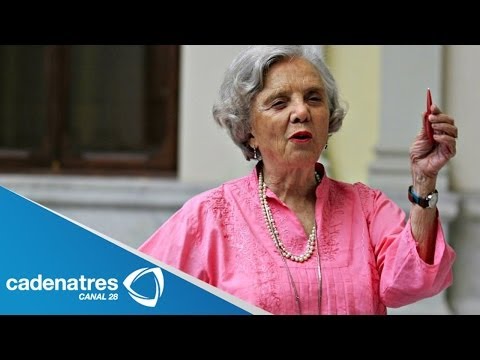Elena Poniatowska escritora mexicana recibe el Premio Cervantes