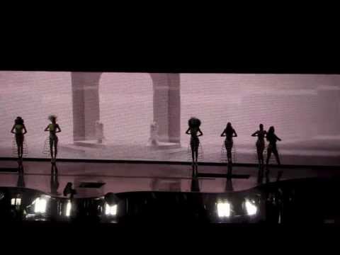 dublin - Beyonce sings Run the world as the opening song of her Mrs Carter Show World Tour at the O2 Dublin on May 11th 2013.