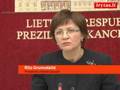 Prezidentas nepateik&Auml;� ministro pirmininko kandidat&Aring;&laquo;ros video