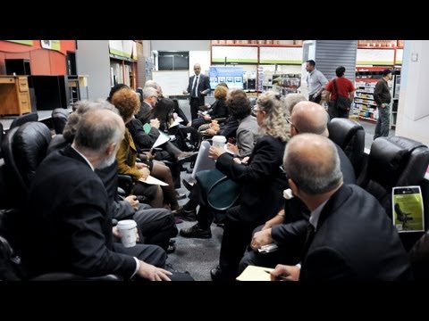 staples - What happens when you stage a meeting in a Staples? Full story: http://improveverywhere.com/2012/10/23/the-boardroom/ Like us on Facebook: http://facebook.co...