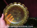 Depression Glass Indiana Amber Scalloped Dishes Depression Glass Indiana Amber Scalloped Dishes