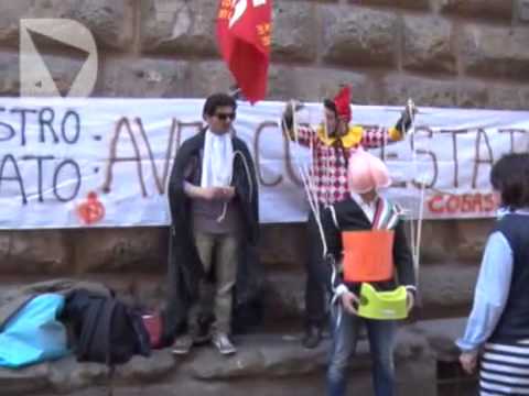 Flash mob Cobas Ataf - VIDEO