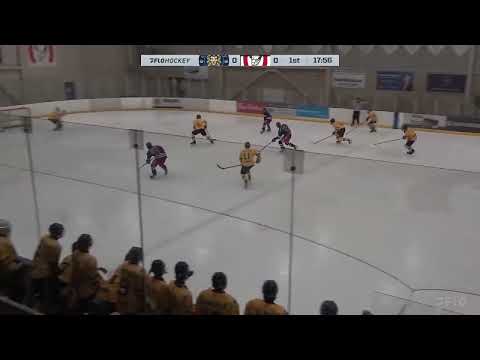#18 Mattias Schoffner snipes top bins for the the fist goal of the night vs Royals