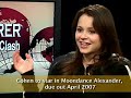 olympic silver medal figure skater sasha cohen discusses her cameo appearance in the will farrell movie, blades of glory.