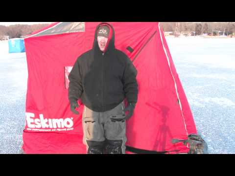The First Walleye trip of the year puts a 4 pounder on the ice! 