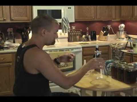 how to harvest bottle dregs