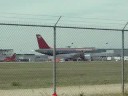 a320 taking off at msp