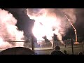 TURN UP YOUR VOLUME! You could feel the wave of heat as these things exploded.