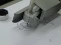 Humanoid robot drawing portraits