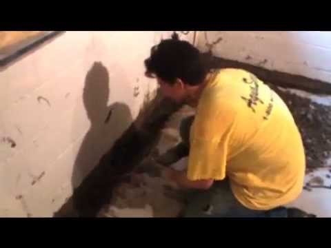 how to unclog weeping tile