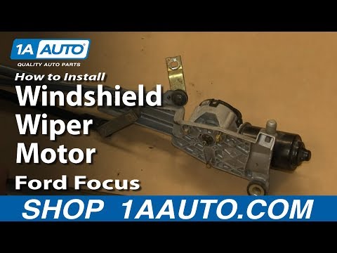 How To Install Replace Windshield Wiper Motor 2002-09 Ford Focus