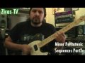 Web Site: www.theodoreziras.com My Space www.myspace.com Lick of the week page: www.theodoreziras.com Theodore Ziras-Lick of the Week #40: Minor Pentatonic Scale Sequences Part2 to download the tab and the backing track click here www.TheodoreZiras.com Lesson Description: This is a great Minor Pentatonic Scale wise workout. Play slowly firstly and then increase speed. Be careful when you are moving with both hands across the strings The scale we are using is B minor Pentatonic (B, D, E, F# ...