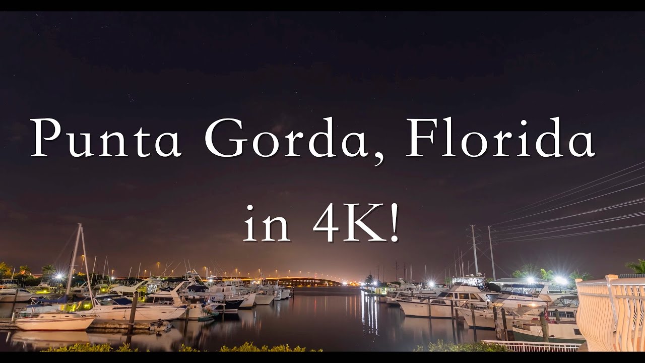 Punta Gorda, Florida in 4K!
