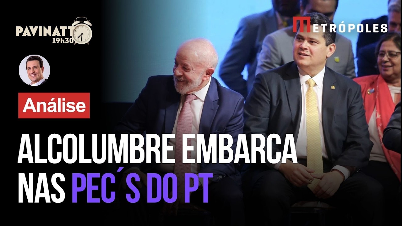 Pavinatto comenta reaproximação entre Lula e Alcolumbre