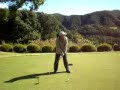 ドライバーのナイスショット！船さんのナイスショットです。