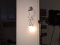 V/agra Animated Lamp designer Romolo Stanco for NONESISTE