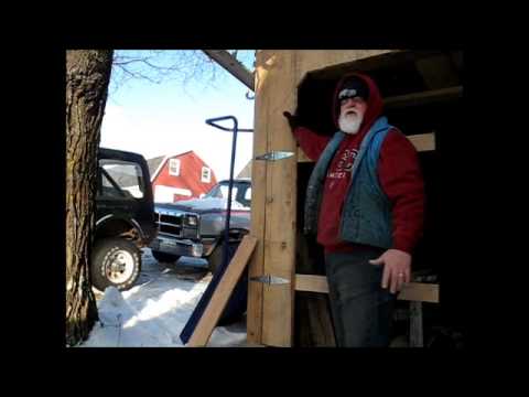 how to build a shed door