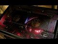 I had got some requests to see what it looks like inside, so I wanted to put a vid for everyone to see. Just added the Intel X25 80gig SSD, and this thing is awesome. Love it. And I upped it to 4.0ghz now. So ya, im stoked lol. Updated Computer Specs: Case: HAF 932 Full Tower Mobo: Gigabyte EX58A-UD5 CPU: Intel i7 920 @ 4.0ghz Ram: 12gig DDR3 Crucial Ballastix Tracer CPU Heatsink: Corsair H50 push/pull method Fan Controller: Kaze Master Videocard: EVGA GTX 480 Superclocked Plus SLI Monitor: 3 24