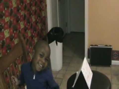 Isaiah sings Hark The Harold Angels Sing