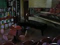 we visited taliesin, frank lloyd wright's summer home in spring green, wi, this past weekend. in the auditorium was a breckenridge piano, and after some prodding from steve i performed for our small tour group. you can't see it, but towards the last few seconds when i forget the left hand i make a face at the audience to hide my shame.